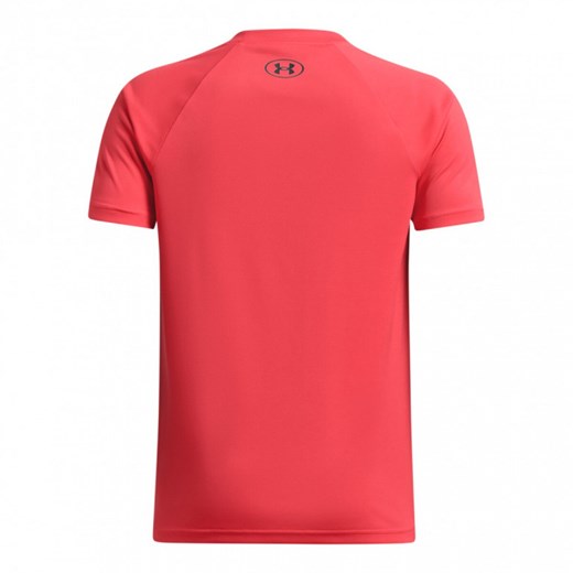 Chłopięca koszulka treningowa Under Armour UA B Tech Wm Logo Ss - czerwona Under Armour M Sportstylestory.com