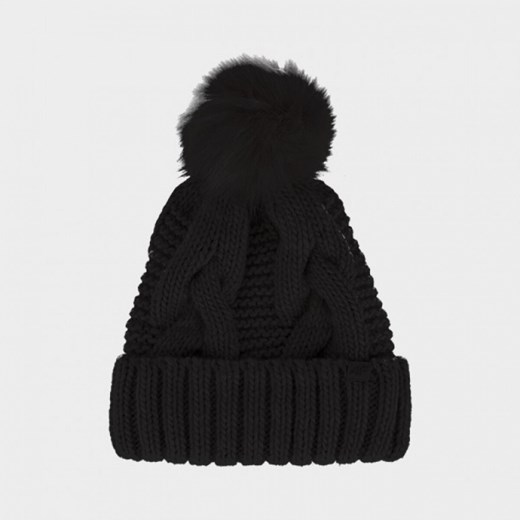 Damska czapka zimowa 4F 4FWAW24ACAPF411 - czarna S Sportstylestory.com
