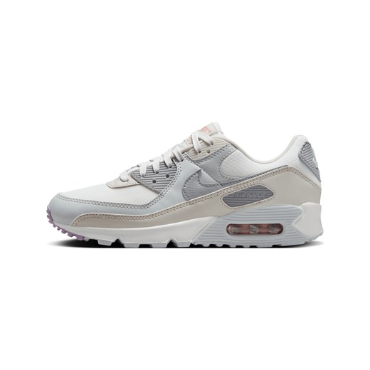 Buty damskie Nike Air Max 90 - Biel ze sklepu Nike poland w kategorii Buty sportowe damskie - zdjęcie 175481577