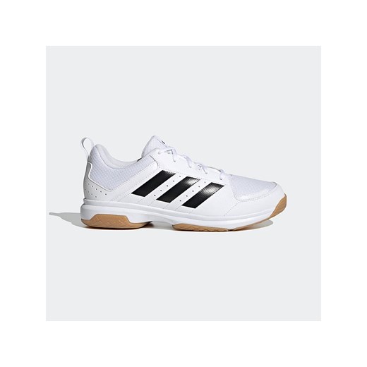 adidas Buty &quot;Ligra 7&quot; w kolorze białym do piłki ręcznej ze sklepu Limango Polska w kategorii Buty sportowe męskie - zdjęcie 175483576