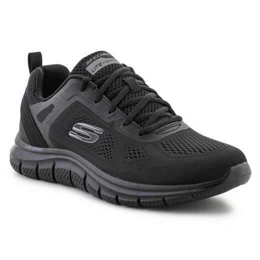 Buty Skechers Track-Broader 232698-BBK czarne ze sklepu ButyModne.pl w kategorii Buty sportowe męskie - zdjęcie 175483709