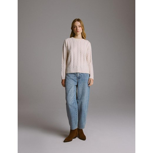Sweter damski Diverse z okrągłym dekoltem 