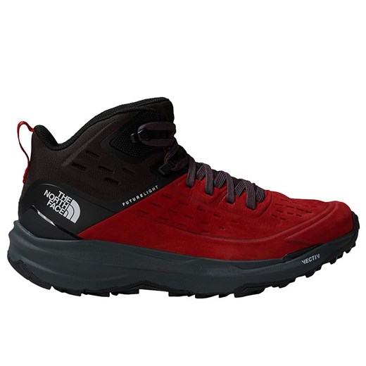 Buty The North Face Vectiv Exploris II Mid 0A7W4XROF1 - czerwono-czarne ze sklepu streetstyle24.pl w kategorii Buty sportowe męskie - zdjęcie 175484368