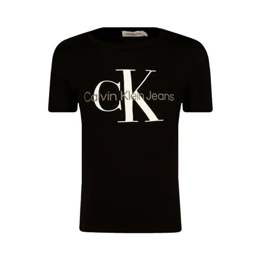 CALVIN KLEIN JEANS T-shirt | Regular Fit ze sklepu Gomez Fashion Store w kategorii Bluzki dziewczęce - zdjęcie 175484605