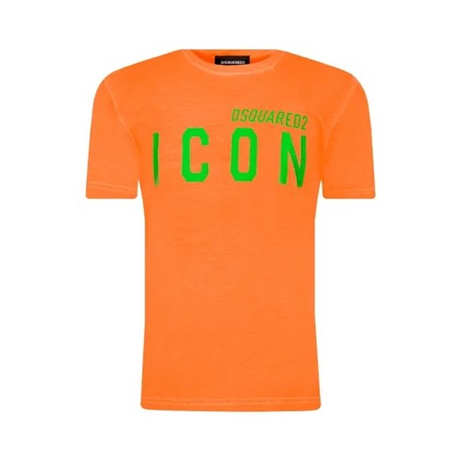 Dsquared2 T-shirt | Regular Fit ze sklepu Gomez Fashion Store w kategorii Bluzki dziewczęce - zdjęcie 175484625