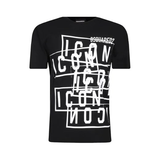 Dsquared2 T-shirt | Regular Fit ze sklepu Gomez Fashion Store w kategorii Bluzki dziewczęce - zdjęcie 175484628
