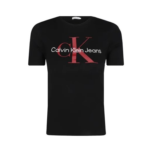 CALVIN KLEIN JEANS T-shirt | Regular Fit ze sklepu Gomez Fashion Store w kategorii Bluzki dziewczęce - zdjęcie 175484629