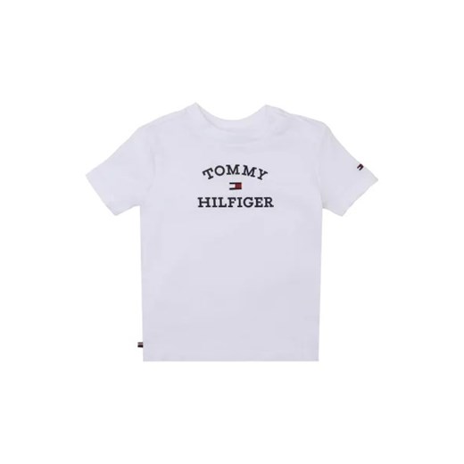 Tommy Hilfiger T-shirt | Regular Fit ze sklepu Gomez Fashion Store w kategorii Bluzki dziewczęce - zdjęcie 175484747