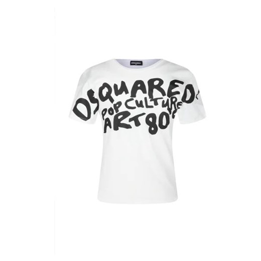 Dsquared2 T-shirt | Relaxed fit ze sklepu Gomez Fashion Store w kategorii Bluzki dziewczęce - zdjęcie 175484756