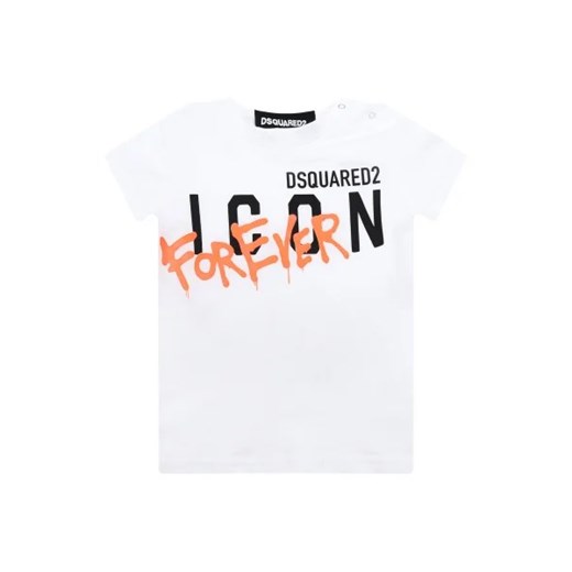 Dsquared2 T-shirt | Regular Fit ze sklepu Gomez Fashion Store w kategorii Bluzki dziewczęce - zdjęcie 175484777