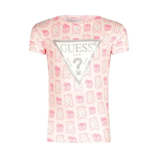 Guess T-shirt | Regular Fit ze sklepu Gomez Fashion Store w kategorii Bluzki dziewczęce - zdjęcie 175486158