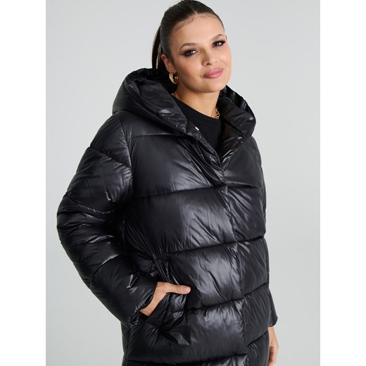 Sinsay - Kurtka puchowa - czarny Sinsay L Sinsay
