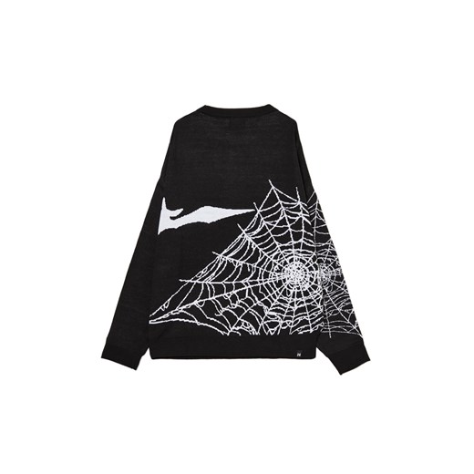 Cropp - Czarny sweter z pająkiem - czarny Cropp M Cropp