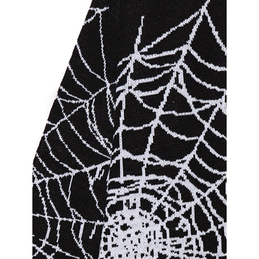 Cropp - Czarny sweter z pająkiem - czarny Cropp XL Cropp