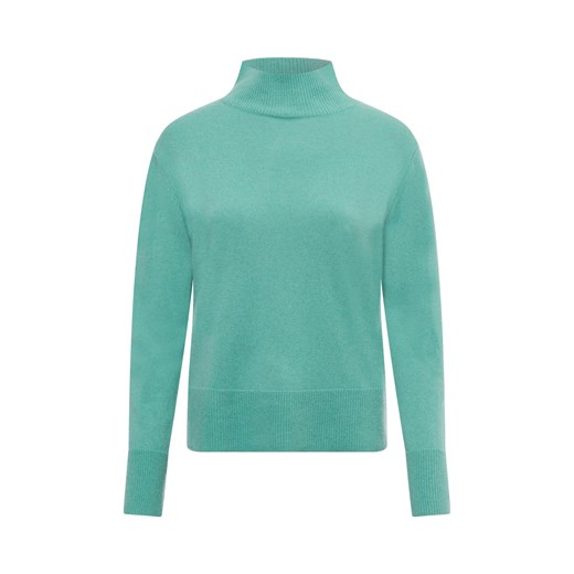 Franco Callegari Damski sweter z czystego kaszmiru Kobiety Kaszmir miętowy jednolity ze sklepu vangraaf w kategorii Swetry damskie - zdjęcie 175497009