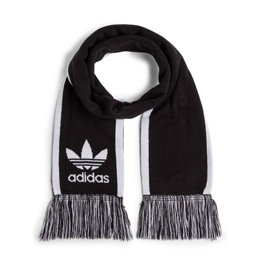 adidas Originals Szalik damski Kobiety Sztuczne włókno czarny w paski ze sklepu vangraaf w kategorii Szaliki i chusty damskie - zdjęcie 175497047