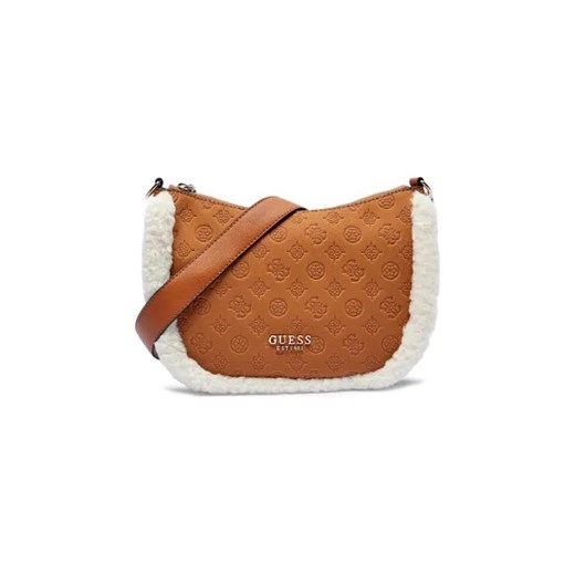 Guess Hobo DAVIKA shearling ze sklepu Gomez Fashion Store w kategorii Torebki hobo - zdjęcie 175501736