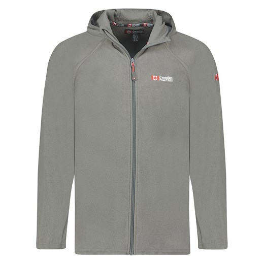 Canadian Peak Kurtka polarowa w kolorze szarym ze sklepu Limango Polska w kategorii Bluzy męskie - zdjęcie 175502335