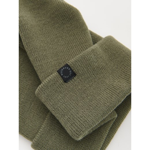 Reserved - Czapka beanie - jasny zielony Reserved ONE SIZE Reserved