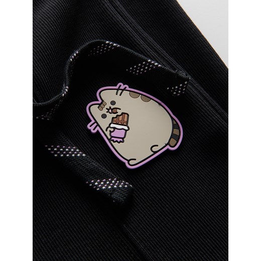 Reserved - Bawełniane legginsy Pusheen - czarny Reserved 128 (7-8 lat) Reserved
