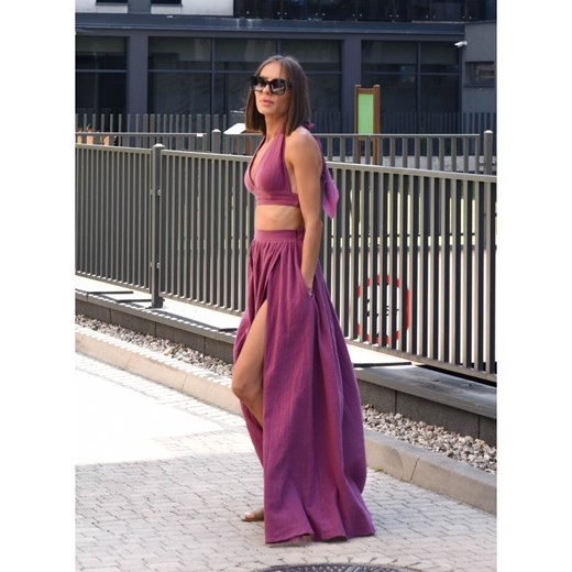 Komplet muślinowy Ross śliwka M forseti.net.pl