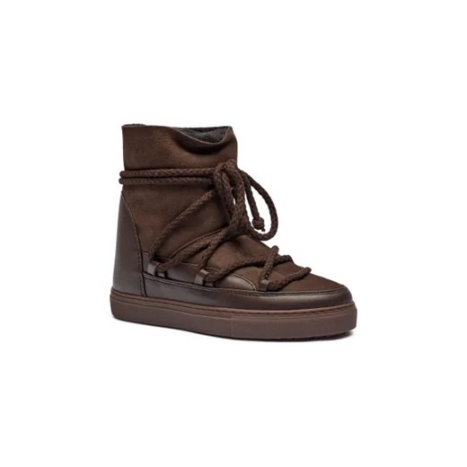 INUIKII Skórzane śniegowce CLASSIC WEDGE | z dodatkiem wełny Inuikii 37 Gomez Fashion Store