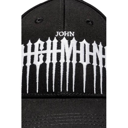Czapka z daszkiem męska John Richmond czarna 