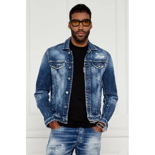 Dsquared2 Jeansowa kurtka | Slim Fit Dsquared2 48 Gomez Fashion Store