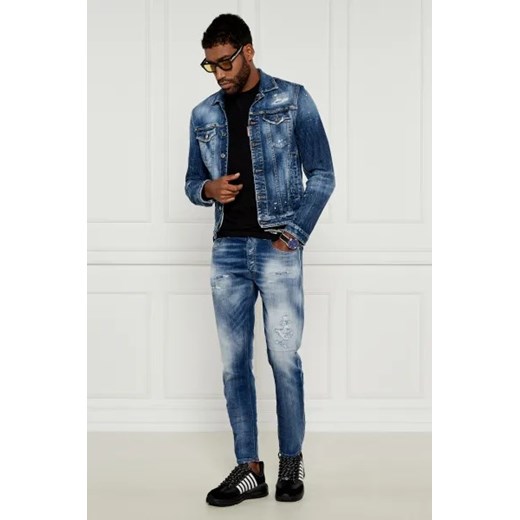 Dsquared2 Jeansowa kurtka | Slim Fit Dsquared2 48 Gomez Fashion Store