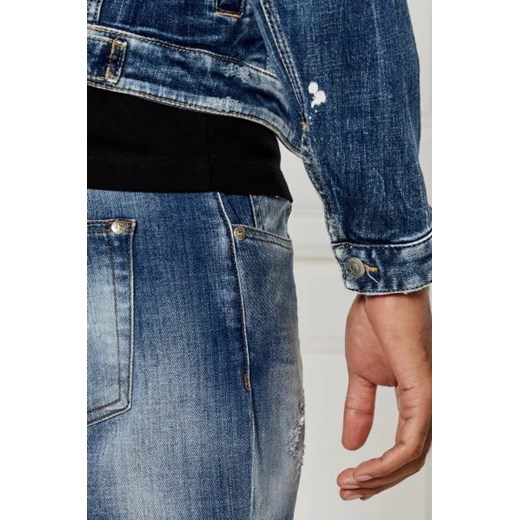 Dsquared2 Jeansowa kurtka | Slim Fit Dsquared2 48 Gomez Fashion Store