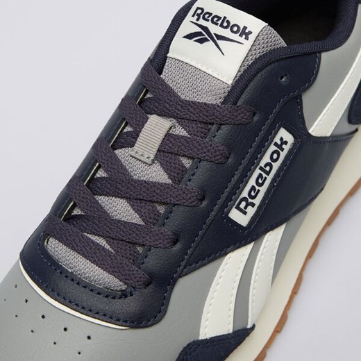 Buty sportowe damskie czarne Reebok płaskie sznurowane