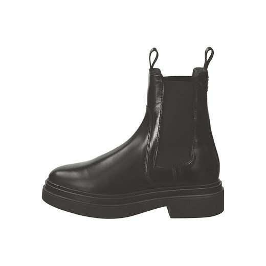 GANT Footwear Skórzane sztyblety &quot;Zandrin&quot; w kolorze czarnym ze sklepu Limango Polska w kategorii Botki - zdjęcie 175510829