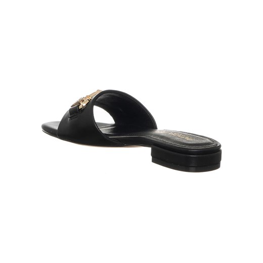 Patrizia Pepe Skórzane klapki w kolorze czarnym Patrizia Pepe 40 okazyjna cena Limango Polska