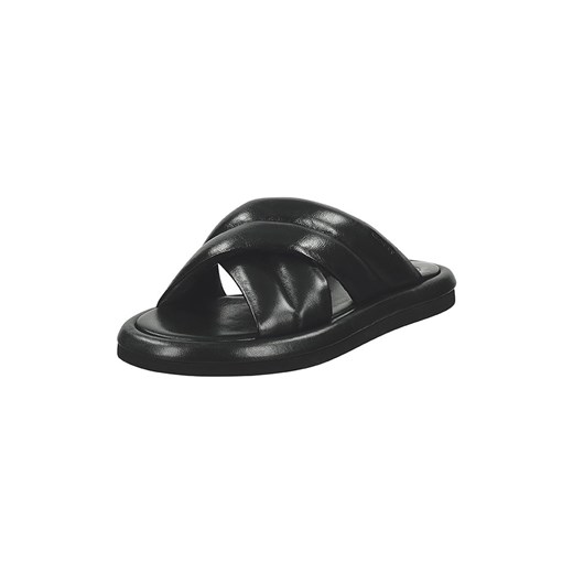 GANT Footwear Skórzane klapki &quot;Clareha&quot; w kolorze czarnym ze sklepu Limango Polska w kategorii Klapki damskie - zdjęcie 175512088