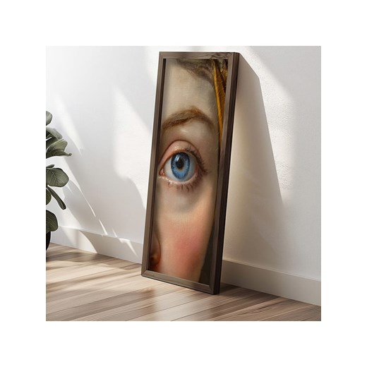 ABERTO DESIGN Druk artystyczny w drewnianej ramce - 120 x 60 cm Aberto Design onesize okazja Limango Polska