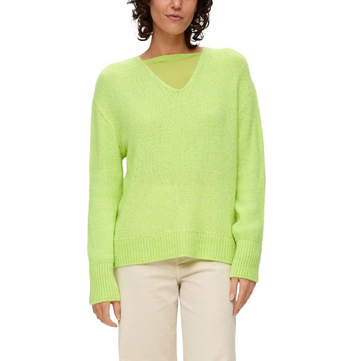 S.OLIVER RED LABEL Sweter w kolorze jasnozielonym ze sklepu Limango Polska w kategorii Swetry damskie - zdjęcie 175512458