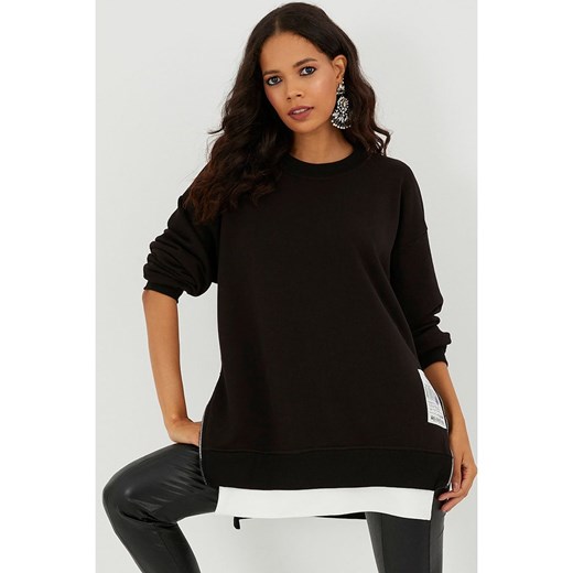 Cool and sexy Bluza w kolorze czarnym ze sklepu Limango Polska w kategorii Bluzy damskie - zdjęcie 175512549