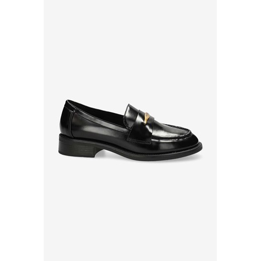 Mexx mokasyny PEARL MAE damskie kolor czarny na płaskim obcasie MITY1200443W ze sklepu ANSWEAR.com w kategorii Mokasyny damskie - zdjęcie 175513307