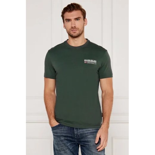 Napapijri T-shirt Kasba | Regular Fit ze sklepu Gomez Fashion Store w kategorii T-shirty męskie - zdjęcie 175513657