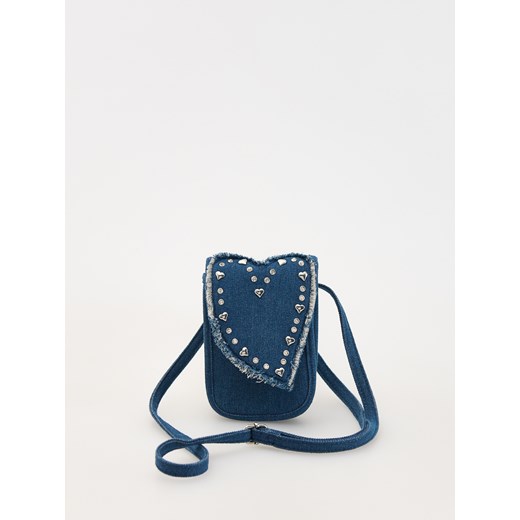 Reserved - Denimowa torebka - jasnoniebieski Reserved ONE SIZE Reserved okazja