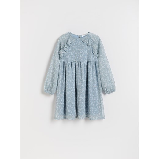Reserved - Sukienka w kwiaty - wielobarwny ze sklepu Reserved w kategorii Sukienki dziewczęce - zdjęcie 175515717