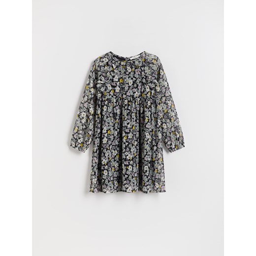 Reserved - Sukienka w kwiaty - inny ze sklepu Reserved w kategorii Sukienki dziewczęce - zdjęcie 175515719
