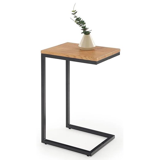 Industrialny Kawowy Loft Ostin L0-T55 ze sklepu Edinos.pl w kategorii Stoły - zdjęcie 175517225