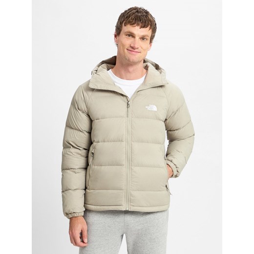 The North Face Męska kurtka puchowa Mężczyźni Sztuczne włókno beżowy jednolity ze sklepu vangraaf w kategorii Kurtki męskie - zdjęcie 175519447