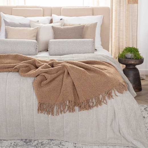 Pled Boucle 140x200cm camel ze sklepu dekoria.pl w kategorii Koce i pledy - zdjęcie 175522878