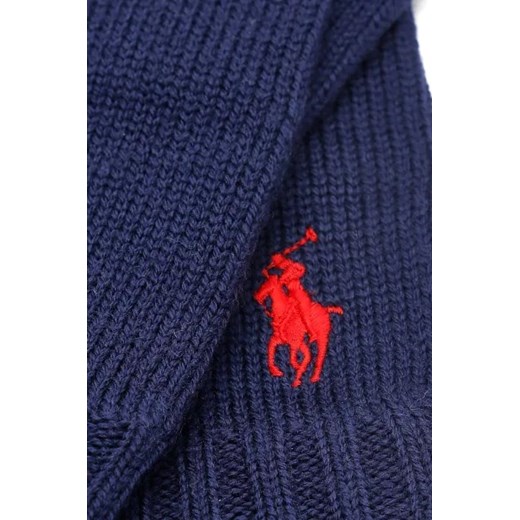 Rękawiczki granatowe Polo Ralph Lauren