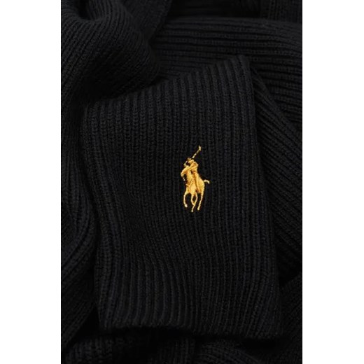 Szalik czarny Polo Ralph Lauren