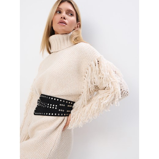 Sweter damski Mohito z golfem 