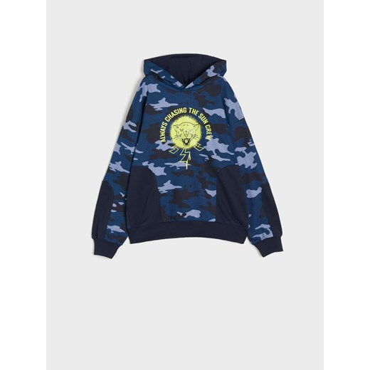 Sinsay - Bluza z nadrukem - wielobarwny Sinsay 164 Sinsay