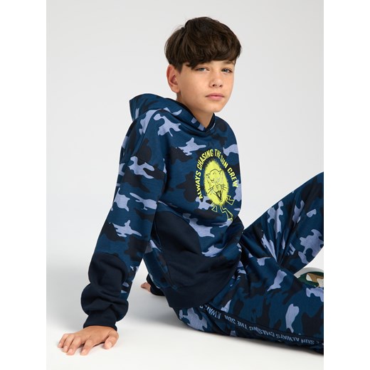 Sinsay - Bluza z nadrukem - wielobarwny Sinsay 170 Sinsay